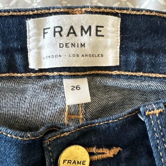 Frame Denim Le Skinny de Jeanne Skinny Jeans Size 26 - Picture 7 of 11
